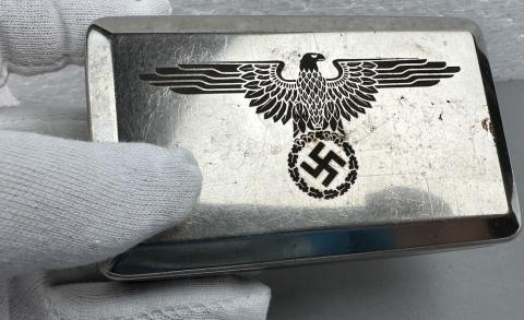 WW2 German Nazi WAFFEN SS DAS REICH silverware Third Reich SS eagle