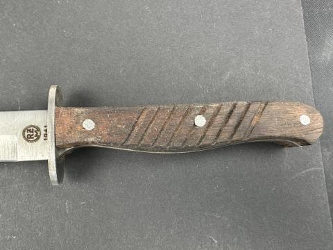 WW2 German Nazi Waffen SS division nord knife named with ss dagger motto