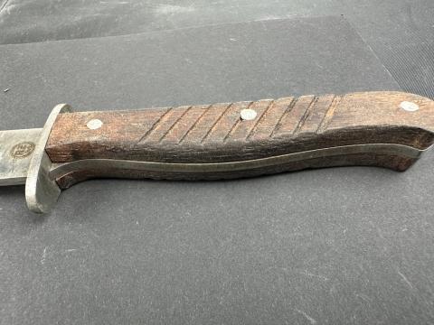 WW2 German Nazi Waffen SS division nord knife named with ss dagger motto