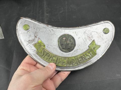 WW2 German Nazi WAFFEN SS feldgendarmerie SS Gestapo Berlin GORGET