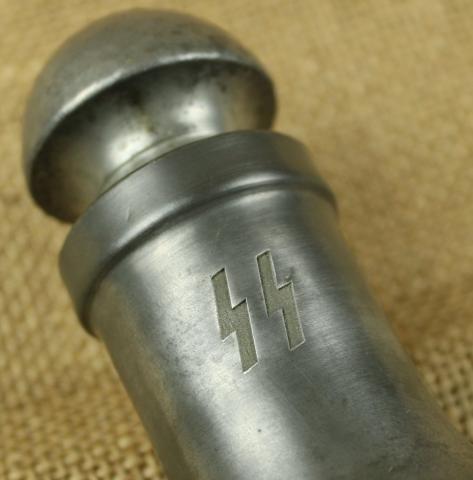 WW2 German Nazi WAFFEN SS karafe bottle with swastika totenkopf paner das reich