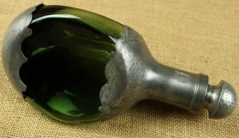 WW2 German Nazi WAFFEN SS karafe bottle with swastika totenkopf paner das reich