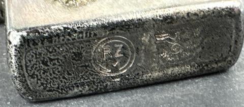 WW2 German Nazi WAFFEN SS PANZER DRESDEN bombing rzm zippo lighter totenkopf
