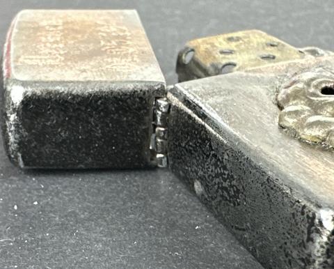 WW2 German Nazi WAFFEN SS PANZER DRESDEN bombing commemorative zippo lighter totenkopf