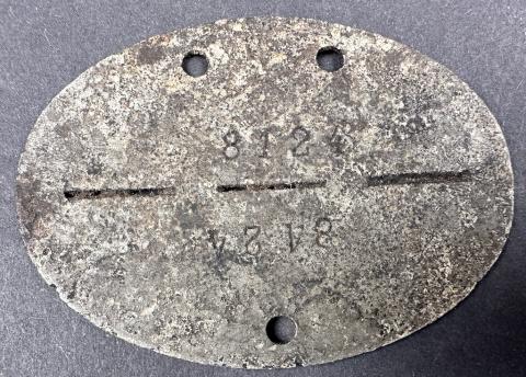 WW2 German Nazi WAFFEN SS PANZER GRENADIER division battalion 3 relic found dog tag dogtag