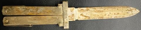WW2 German Nazi Waffen SS paratroopers knife by RZM original swastika WW2 German Nazi Waffen SS paratroopers knife by RZM original swastika