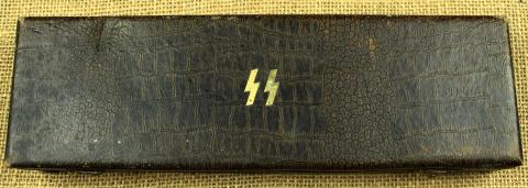 waffen ss silverware set knife knives case genuine original totenkopf panzer das reich tk