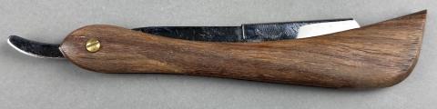 WW2 German Nazi WAFFEN SS Totenkopf GUARD AUSCHWITZ razor from hospital
