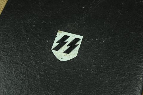 WW2 German Nazi WAFFEN SS TOTENKOPF unique set ashray SS original silverware WW2 German Nazi WAFFEN SS TOTENKOPF unique set ashray SS original silverware