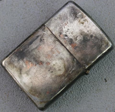 WW2 German Nazi Waffen SS Totenkopf zippo lighter relic field gear panzer WW2 German Nazi Waffen SS Totenkopf zippo lighter relic field gear panzer
