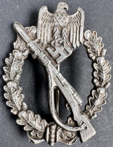 WW2 German Nazi WAFFEN SS Wehrmacht Infantry Assault Badge award Allgemeines Sturmabzeichen WW2 German Nazi WAFFEN SS Wehrmacht Infantry Assault Badge award Allgemeines Sturmabzeichen