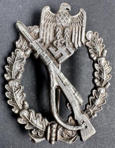 WW2 German Nazi WAFFEN SS Wehrmacht Infantry Assault Badge award Allgemeines Sturmabzeichen 