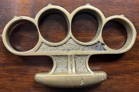WW2 German Nazi WAFFEN SS WEHRMACHT knuckle boxer poing americain with SWASTIKA WW2 German Nazi WAFFEN SS WEHRMACHT knuckle boxer poing americain with SWASTIKA