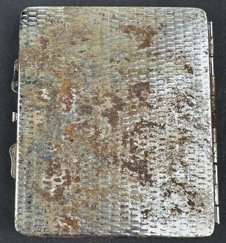 WW2 German Nazi Waffen SS Wewelsburg early julfest commemorative cigarette case