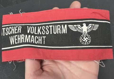 WW2 German nazi WEHRMACHT HEER late war berlin invasion uniform ARMBAND