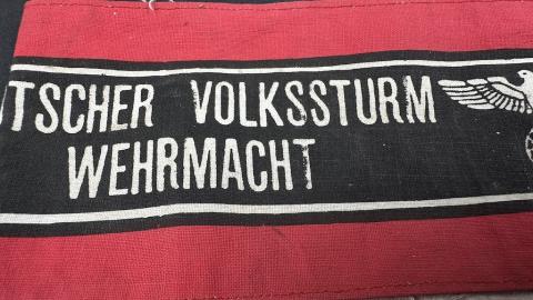 WW2 German nazi WEHRMACHT HEER late war berlin invasion uniform ARMBAND