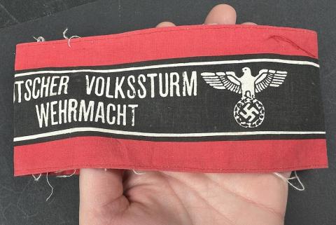 WW2 German nazi WEHRMACHT HEER late war berlin invasion uniform ARMBAND