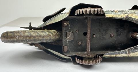 1930s WEHRMACHT WW2 GERMAN NAZI CKO n353 KELLERMANN FRICTION TOY TIN MOTO MOTORCYCLE