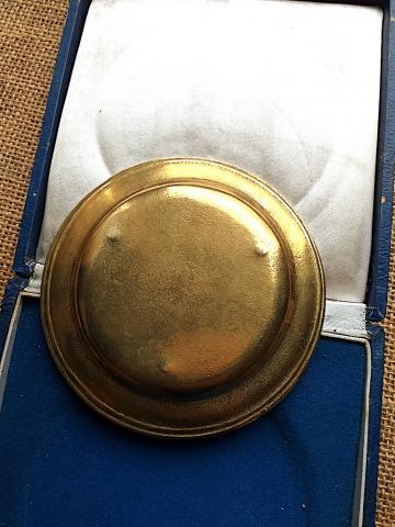 1936 Adolf hitler Fuhrer berlin olympics commemorative PLATE original case