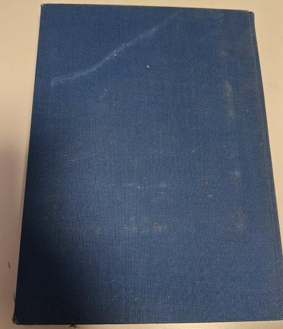 Adolf Hitler PERSONAL LIBRARY in BERGHOF stamped book AH Fuhrer belongings