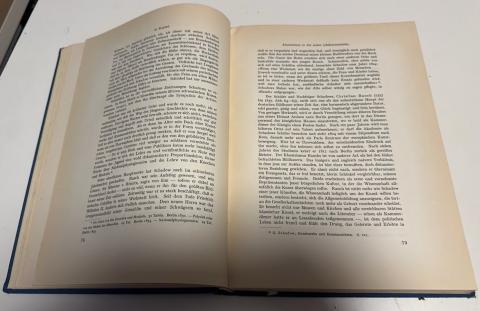 Adolf Hitler PERSONAL LIBRARY in BERGHOF stamped book AH Fuhrer belongings