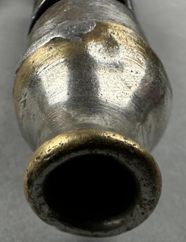 WAFFEN SS Gestapo Polizei Police whistle in etui named Deutsch Berlin with iron cross