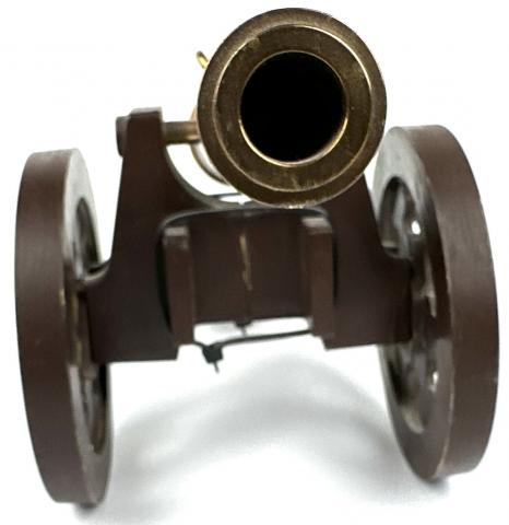 ANTIQUE MINIATURE CANNON FIREARM OLD BRASS military toy fire ww2 ww1 war battle ANTIQUE MINIATURE CANNON FIREARM OLD BRASS military toy fire ww2 ww1 war battle