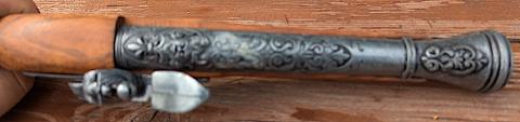 Antique PIRATE powder GUN REPLIKA by DENIX Flintlock pirate pistol, 18th. C.