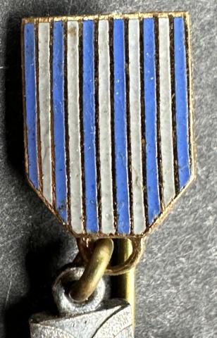 AUSCHWITZ concentration camp miniature medal polish inmate liberation