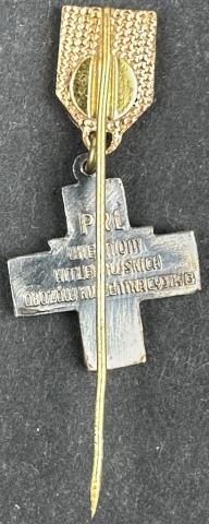 AUSCHWITZ concentration camp miniature medal polish inmate liberation