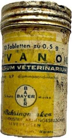 Concentration camp AUSCHWITZ III MONOWITZ IG Farbenindustrie AG Forced labor BAYER medecine bottle