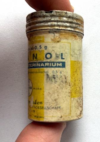 Concentration camp AUSCHWITZ III MONOWITZ IG Farbenindustrie AG Forced labor BAYER medecine bottle