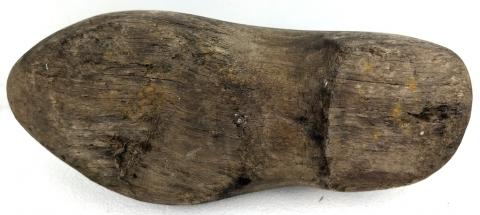 Concentration Camp AUSCHWITZ inmate survivor CLOGS shoes authentic genuine original jew jewish