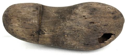 Concentration Camp AUSCHWITZ inmate survivor CLOGS shoes authentic genuine original jew jewish