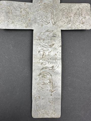 Concentration Camp DACHAU inmate handmade cross early 1934 PRIEST Concentration Camp DACHAU inmate handmade cross early 1934 PRIEST