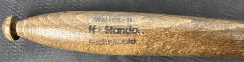 concentration camp BUCHENWALD Waffen SS KAPO Jew Jewish marked whip truncheon