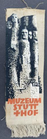 Concentration camp STUTHOF Poland muzeum commemorative banner