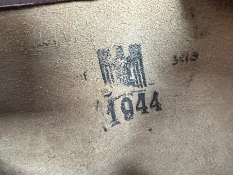 Concentration Camp Teresin ghetto Czech doctor stethoscope stamper Third Reich eagle and dated 1944