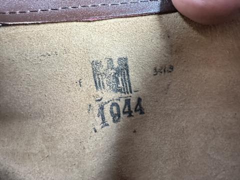 Concentration Camp Teresin ghetto Czech doctor stethoscope stamper Third Reich eagle and dated 1944