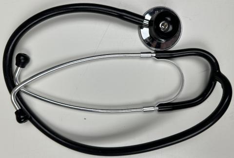 Concentration Camp Teresin ghetto Czech doctor stethoscope stamper Third Reich eagle and dated 1944