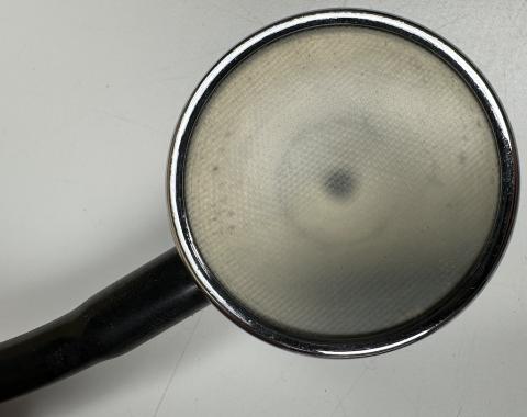 Concentration Camp Teresin ghetto Czech doctor stethoscope stamper Third Reich eagle and dated 1944
