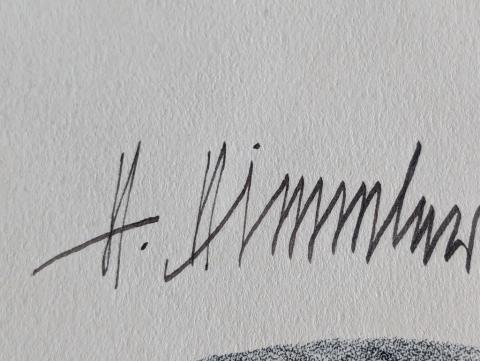 original genuine WAFFEN SS BOOK HEINRICH HIMMLER HANDMADE SIGNATURE autograph signed COA