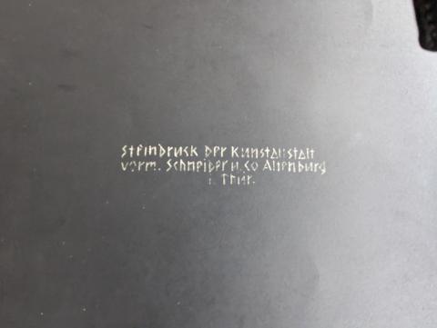 original genuine WAFFEN SS BOOK HEINRICH HIMMLER HANDMADE SIGNATURE autograph signed COA