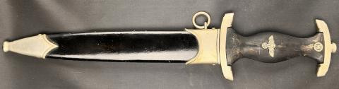 WW2 German Nazi early combat anodized M33 Waffen SS dagger RZM Solingen Boker Eickhorn