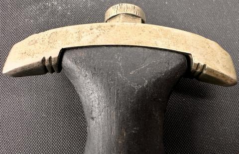 early combat anodized M33 Waffen SS dagger with district number RZM Solingen Boker Eickhorn