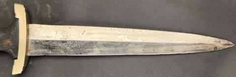 early combat anodized M33 Waffen SS dagger with district number RZM Solingen Boker Eickhorn