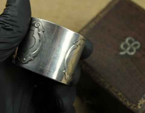 authenti original EVA BRAUN PERSONAL BELONGING SILVERWARe EB MONOGRAM FROM BERGHOF