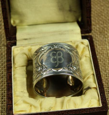 authenti original EVA BRAUN PERSONAL BELONGING SILVERWARe EB MONOGRAM FROM BERGHOF