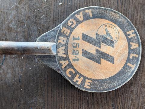 WAFFEN SS LAGERWACHE LOLIPOP POW camp police polizei original