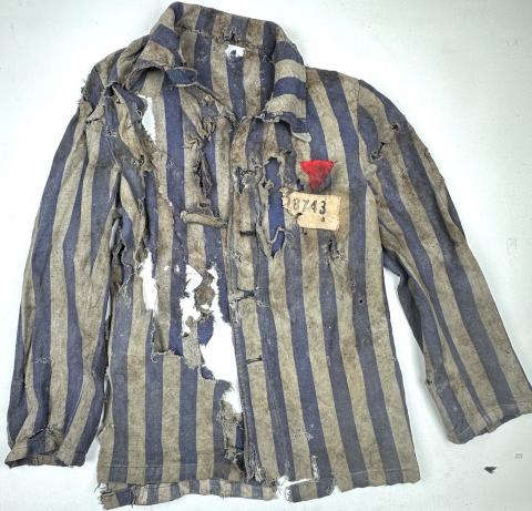 AUSCHWITZ survivor jacket uniform original pole kl kz for sale camp